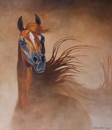 Original Animal Paintings by James Zhao