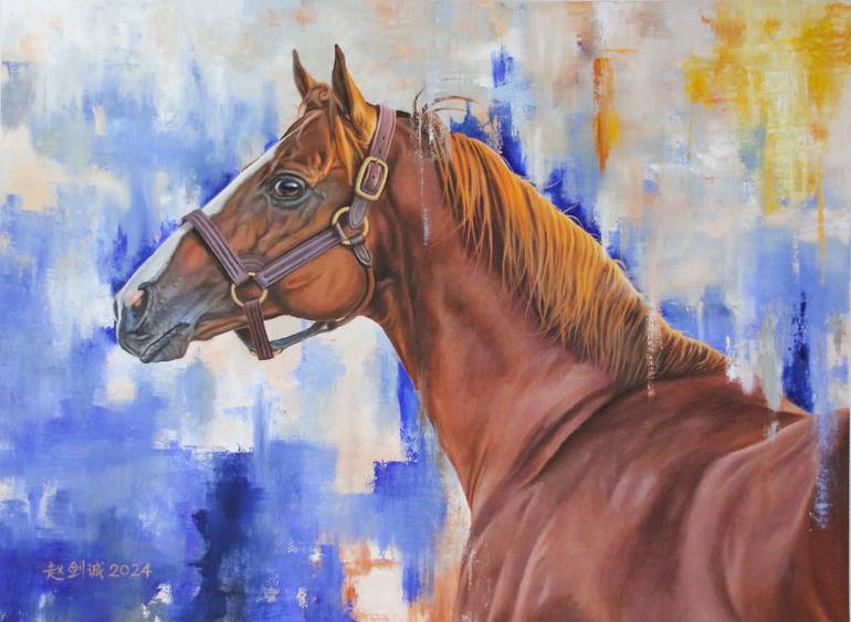 Print of Realism Animal Paintings by James Zhao