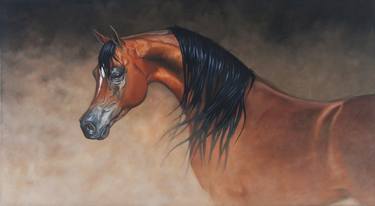 Original Horse Paintings by James Zhao