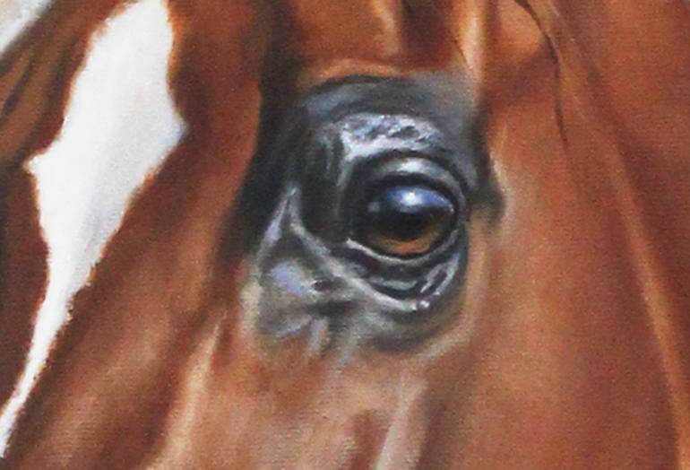 Original Realism Animal Painting by James Zhao