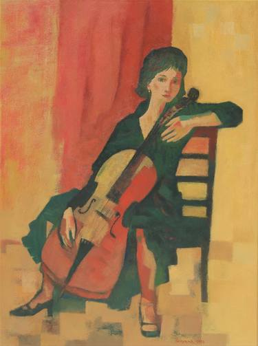 Original Expressionism Music Paintings by Tetyana Khytko