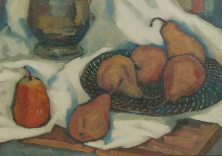 Original Expressionism Still Life Painting by Tetyana Khytko