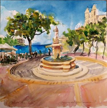 Balluta Bay on the Island of Malta - SOLD thumb