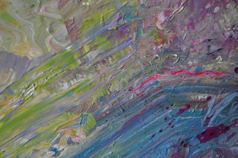 Original Abstract Painting by Alisa Pogorelovsky
