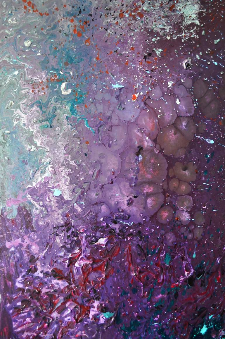 Deep space Painting by Alisa Pogorelovsky | Saatchi Art