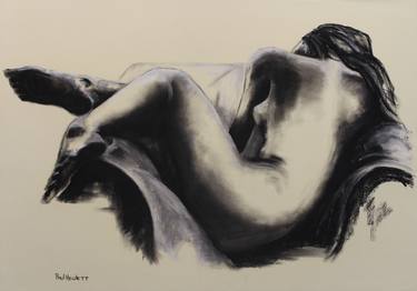 Original Fine Art Nude Drawings by Paul Hewlett