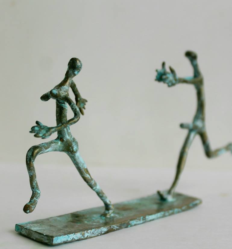 Original Expressionism Nude Sculpture by Arthur Hakobyan