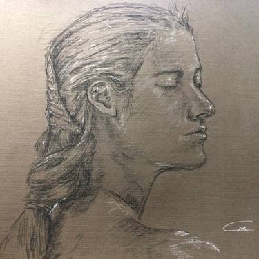 Print of Fine Art Portrait Drawings by Colin Mowat