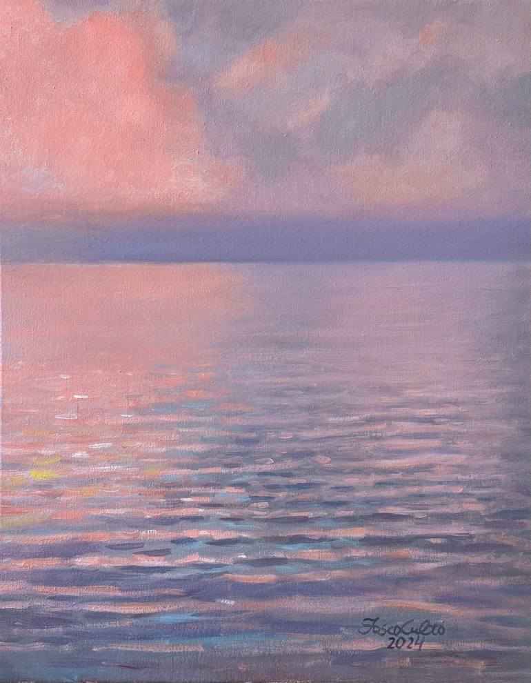 Original Impressionism Seascape Painting by Karina Kulyk