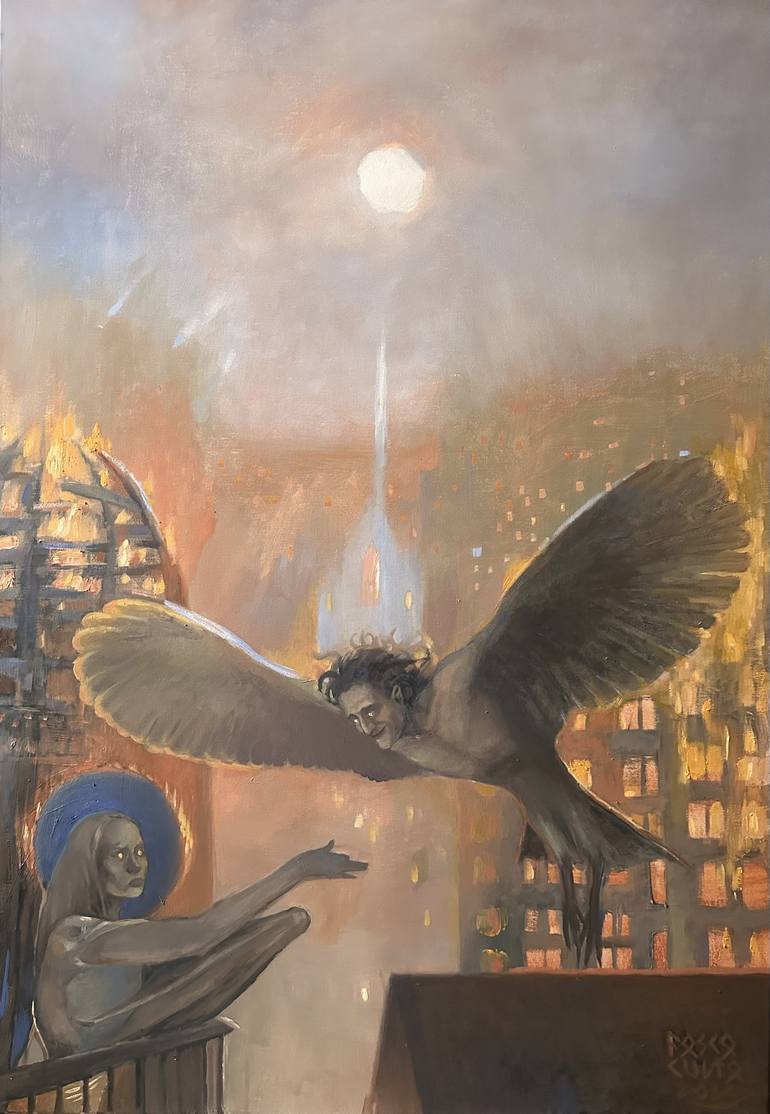 Print of Surrealism Fantasy Paintings by Karina Kulyk