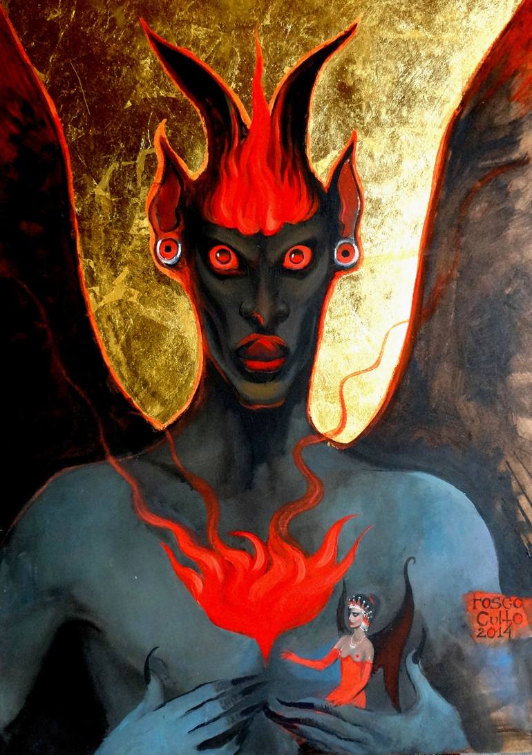 Avatar satan painting