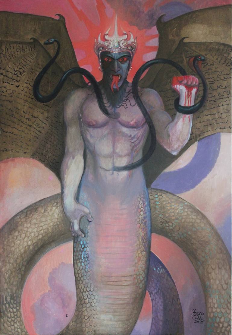 Print of Fine Art Classical mythology Paintings by Karina Kulyk