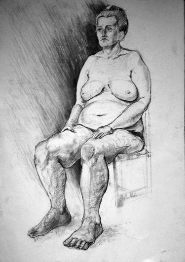 Print of Nude Drawings by Khristin Slyvka