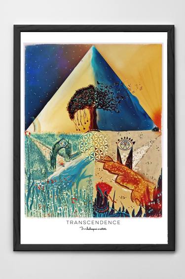 Original Pop Art Nature Painting by Milesh Mepani