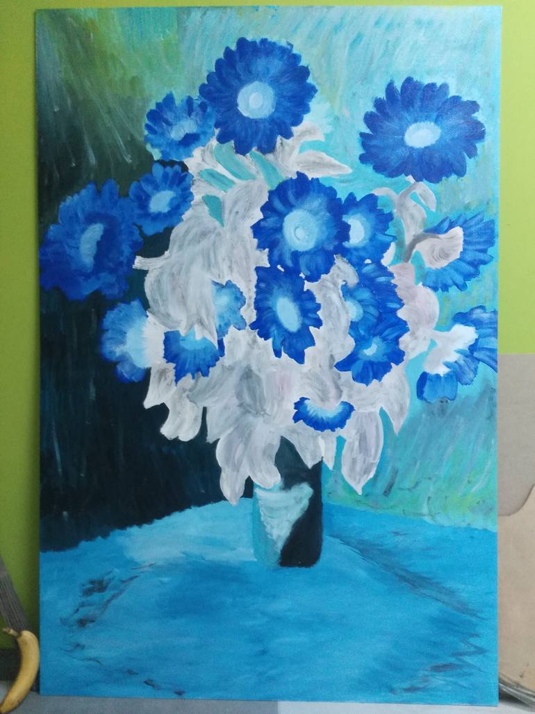 Original Impressionism Still Life Painting by Graziano Dal Forno