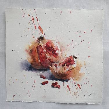 Print of Food Paintings by Jurga Vilimaite