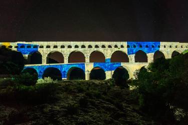 Pont du Gard Lightning 2021 number 3 thumb