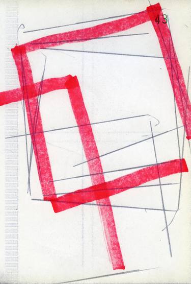 Original Conceptual Abstract Drawings by Jeremy Damien