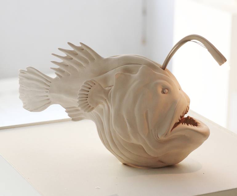 Print of Figurative Fish Sculpture by Bayram Okan Yapici