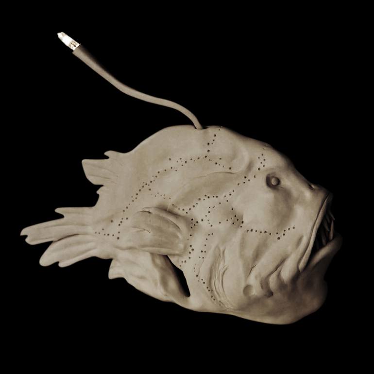 Print of Figurative Fish Sculpture by Bayram Okan Yapici