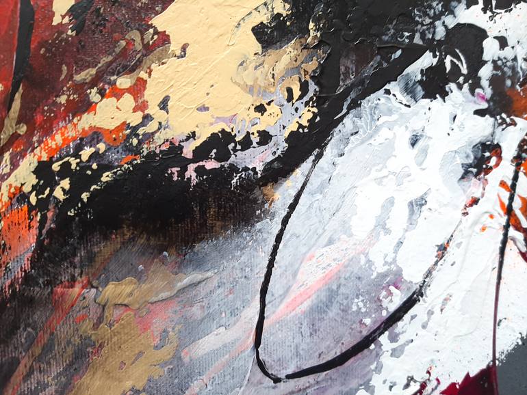 Original Modernism Abstract Painting by Sillenn  Sylwia Jastrzebska