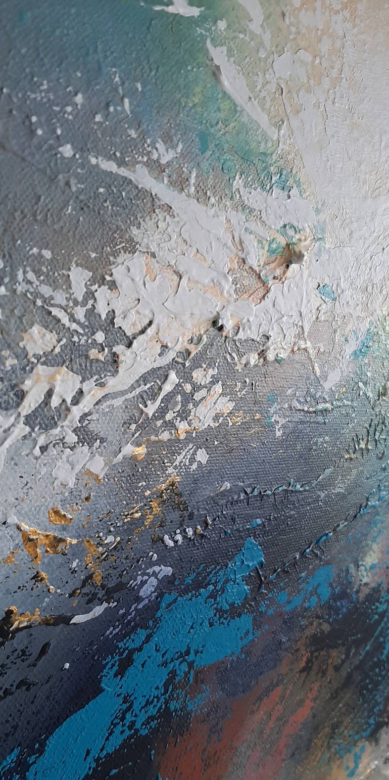 Original Modernism Abstract Painting by Sillenn  Sylwia Jastrzebska