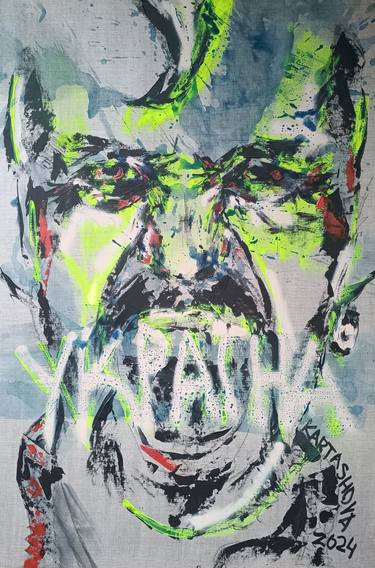 Original Portraiture Men Paintings by Viktoriia Kartashova