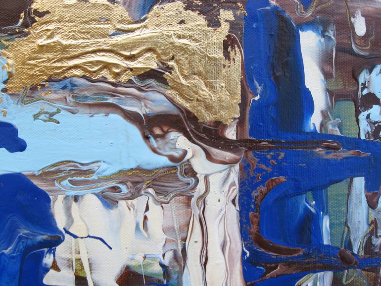 Original Modern Abstract Painting by Viktoriia Kartashova