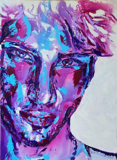 Print of Pop Art Men Paintings by Viktoriia Kartashova