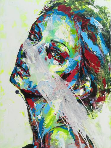 Print of Pop Art Women Paintings by Viktoriia Kartashova