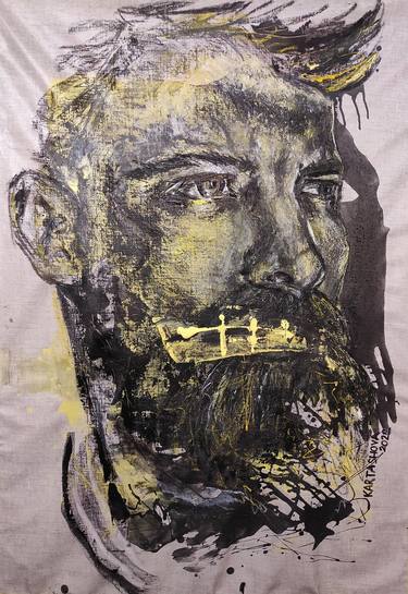 Original Figurative Portrait Paintings by Viktoriia Kartashova
