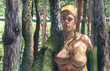 Print of Nude Paintings by Suzana Dzelatovic