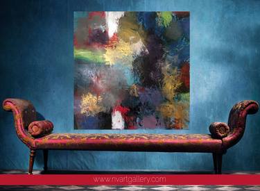 Original Abstract Paintings by Nichol Vagrosky