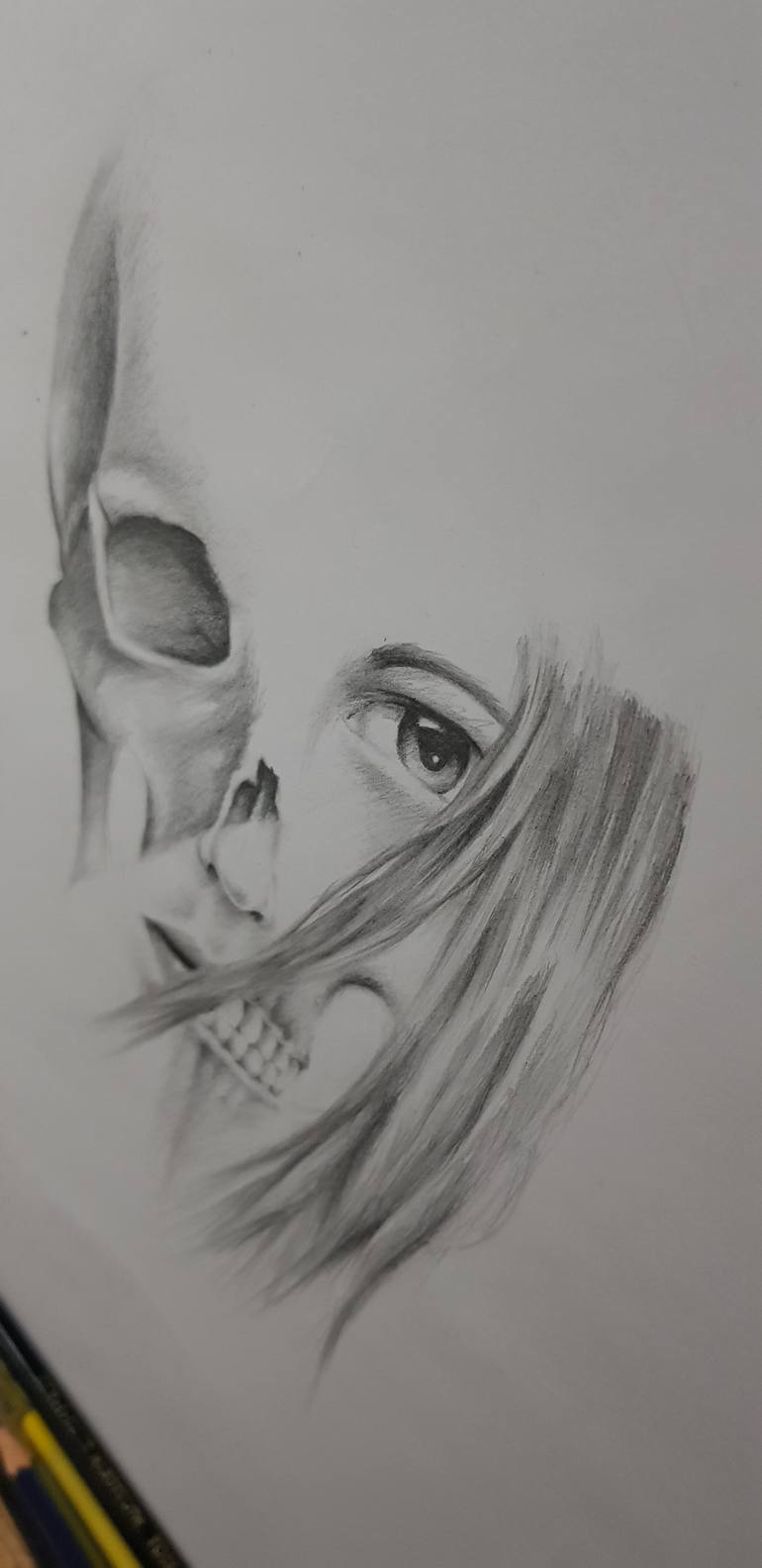 Original Abstract Women Drawing by Ayman Sykes
