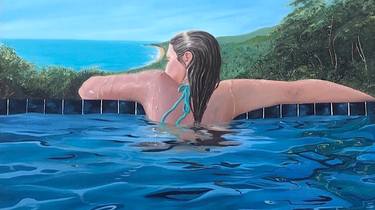 Original Figurative Water Paintings by Luna Jovanovic