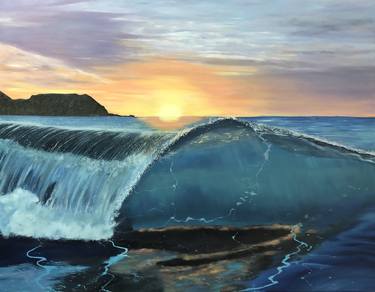 Original Fine Art Seascape Paintings by Luna Jovanovic