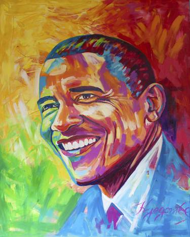 President Barack Obama Portrait thumb