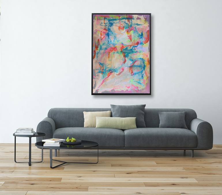 Original tarot Abstract Painting by Silvia Trebbi