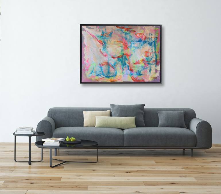 Original Abstract Painting by Silvia Trebbi