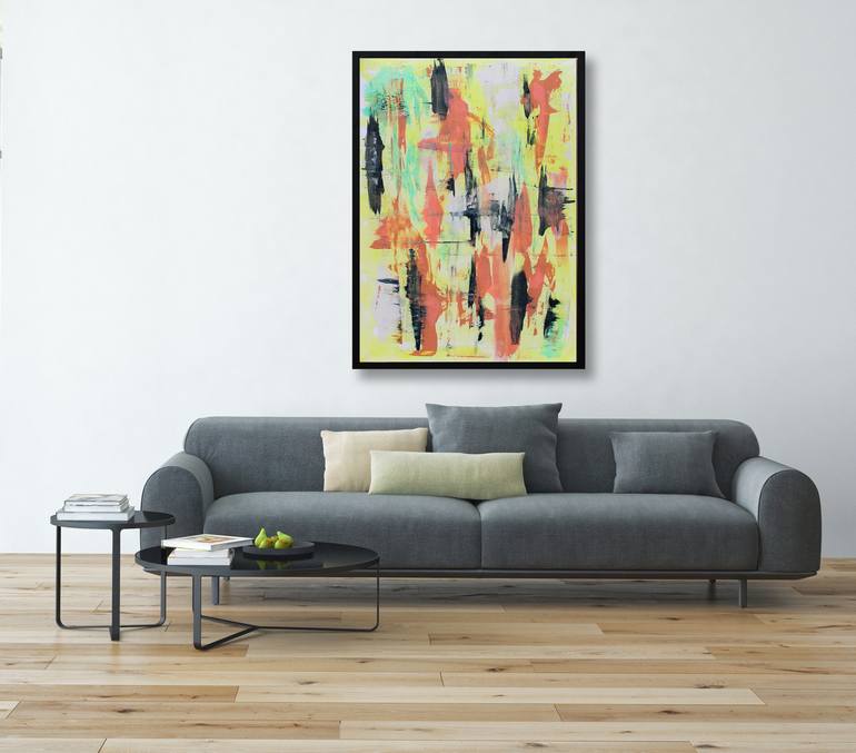 Original Abstract Painting by Silvia Trebbi