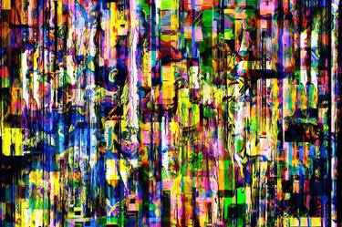 Original Abstract Mixed Media by Erik Deerly