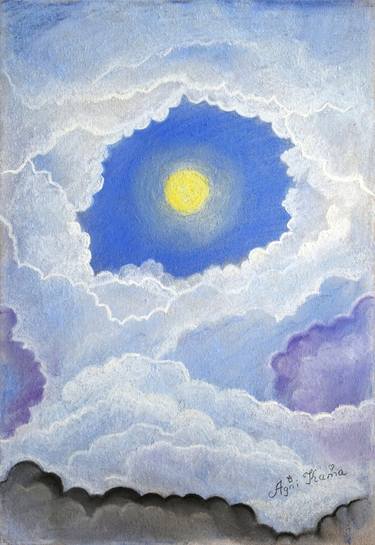 Original Expressionism Aerial Drawing by Oleksandra Petrovska