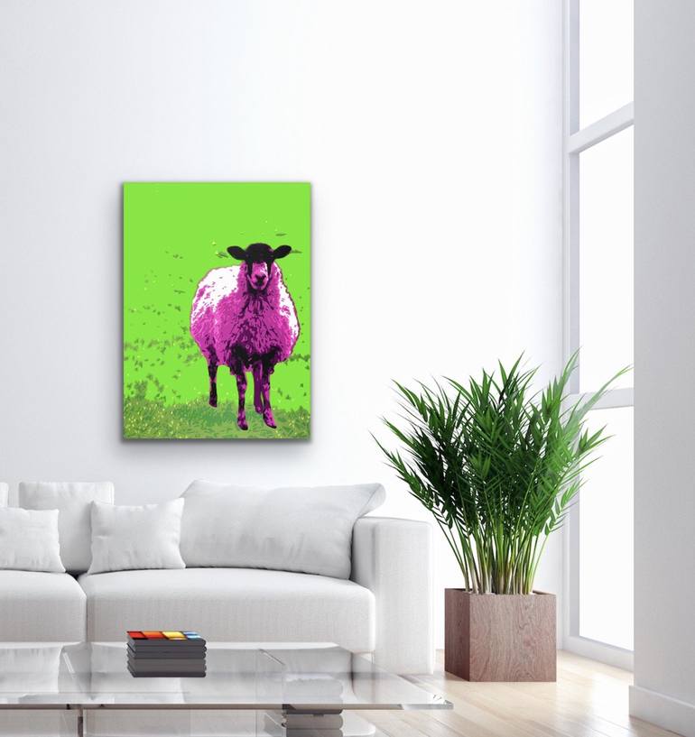 Original Modern Animal Painting by Natalie Corman