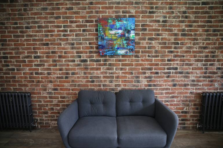 Original Abstract Painting by Sarah Hamilton