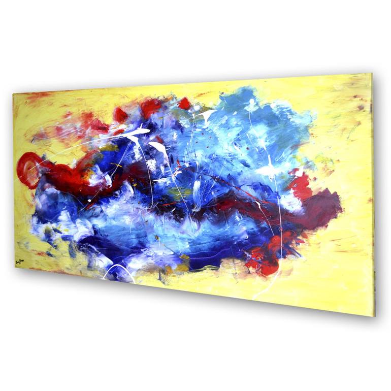 Original Abstract Expressionism Abstract Painting by Ivan Simon