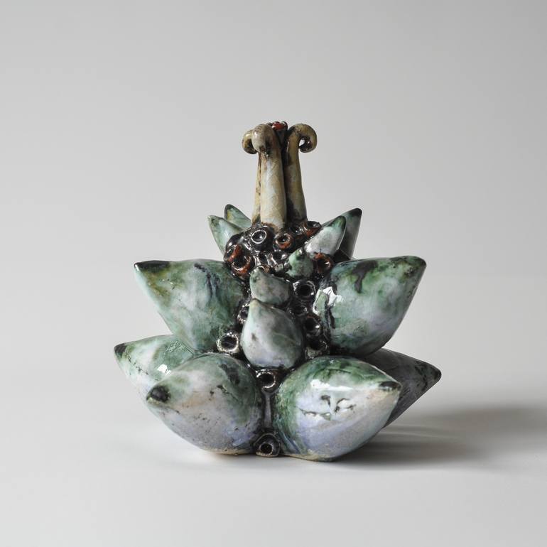 Abstract flower 2 Sculpture by Valeriia Samchenko Saatchi Art