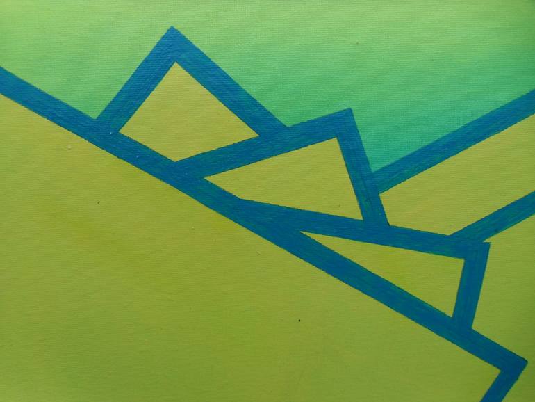 Original Abstract Expressionism Abstract Painting by Aibek Nogorbekov