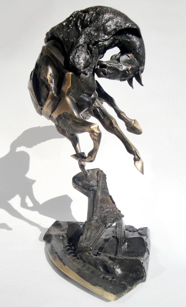 Original Fine Art Horse Sculpture by Nikola Kolev