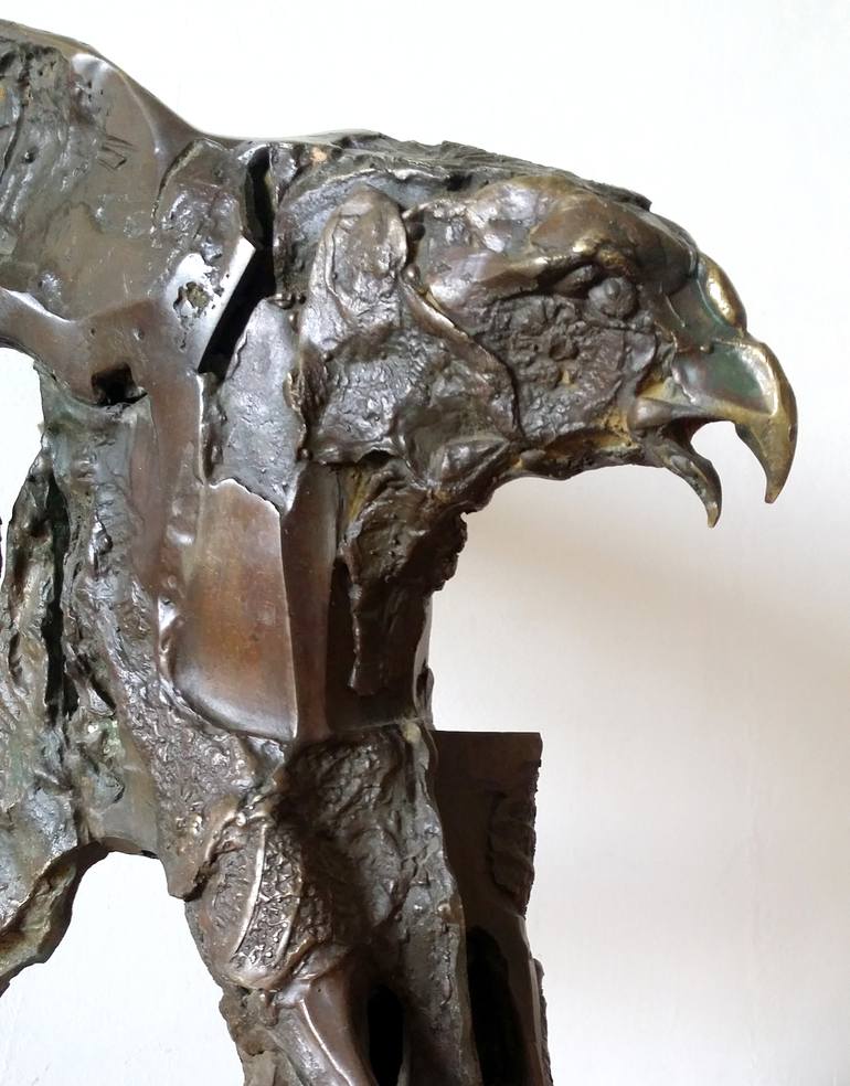 Original Figurative Animal Sculpture by Nikola Kolev