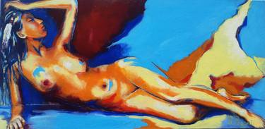 Print of Erotic Paintings by Philippe PAGANI